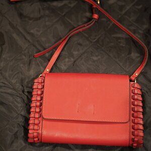 Cherry Red Crossbody Bag